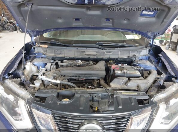 JN8AT2MV0JW329247 2018 NISSAN ROGUE Blue Հետևի տեսք