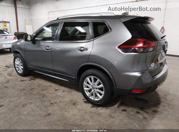 JN8AT2MV0JW348140 2018 NISSAN ROGUE Серый Задняя левая четверть