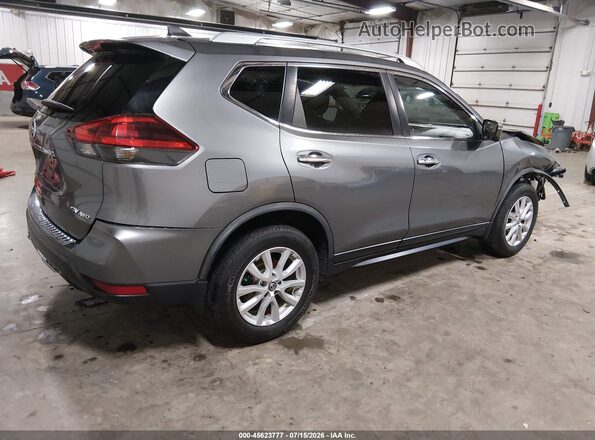 JN8AT2MV0JW348140 2018 NISSAN ROGUE Серый Задняя правая четверть