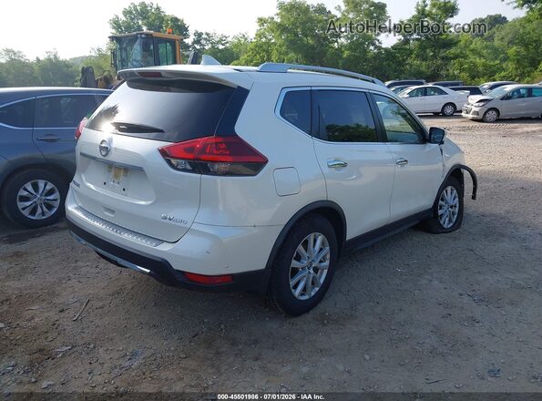JN8AT2MV0JW349031 2018 NISSAN ROGUE White Trasero derecho