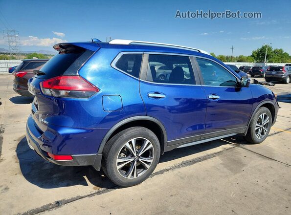 JN8AT2MV0KW391720 2019 NISSAN ROGUE Blue Rear right