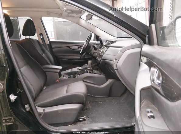 JN8AT2MV0LW120366 2020 NISSAN ROGUE Black Вид салону спереду