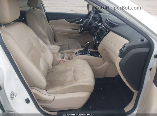 JN8AT2MV0LW120741 2020 NISSAN ROGUE White წინა სალონის ხედი