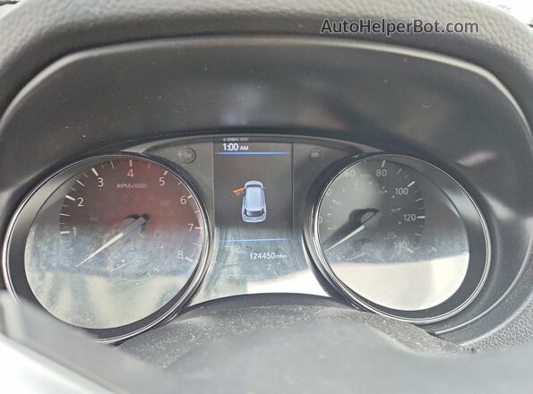 JN8AT2MV0LW142044 2020 NISSAN ROGUE White Vista del cuadro de instrumentos