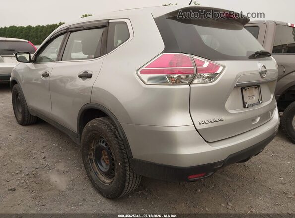 JN8AT2MV1GW146464 2016 NISSAN ROGUE Silver Tył lewy