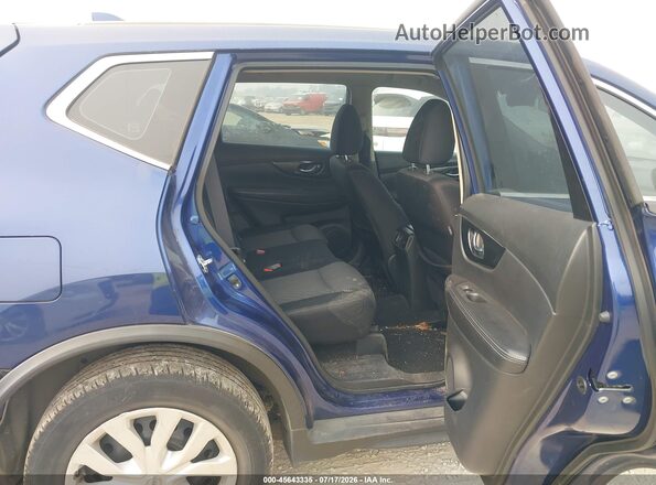 JN8AT2MV1HW000177 2017 NISSAN ROGUE Синий Вид наклейки с VIN-кодом