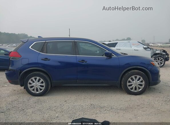 JN8AT2MV1HW000177 2017 NISSAN ROGUE Синий Панорамный вид салона 360°