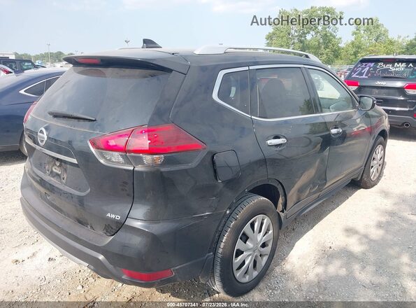 JN8AT2MV1HW004178 2017 NISSAN ROGUE Black Հետևի աջ