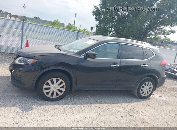 JN8AT2MV1HW004178 2017 NISSAN ROGUE Black Սալոնի 360 աստիճան տեսք