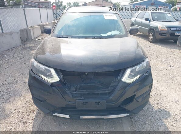 JN8AT2MV1HW004178 2017 NISSAN ROGUE Black Սարքավորումների վահանակի տեսք