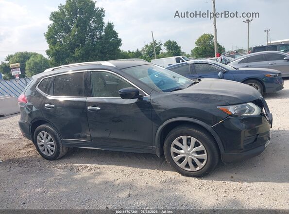 JN8AT2MV1HW004178 2017 NISSAN ROGUE Black Սալոնի հետևի տեսք
