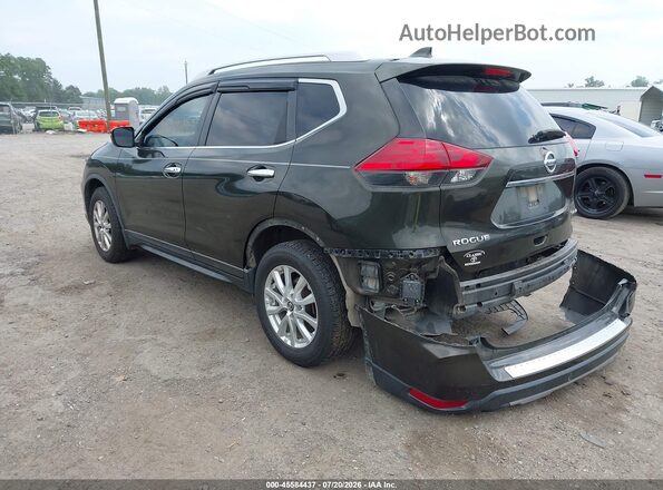 JN8AT2MV1HW257677 2017 NISSAN ROGUE Green Trasero izquierdo
