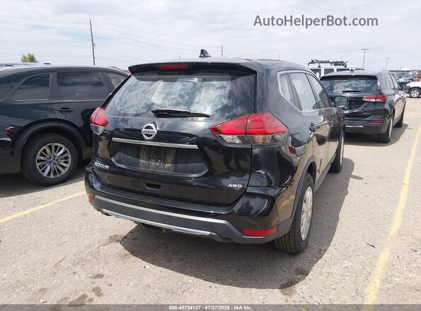 JN8AT2MV1HW258991 2017 NISSAN ROGUE Black უკანა მარჯვენა