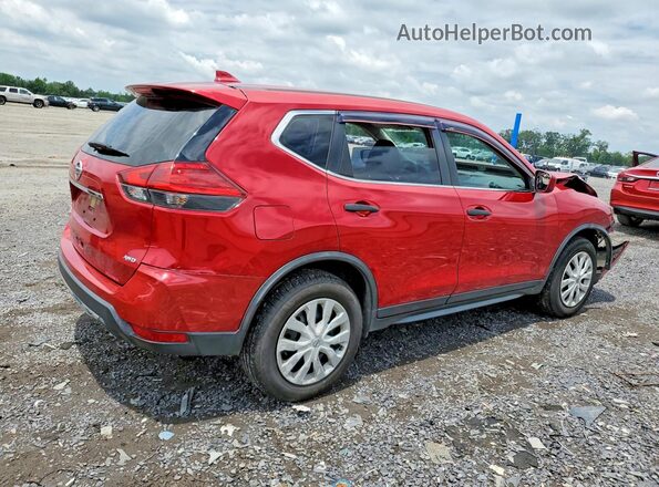 JN8AT2MV1HW261485 2017 NISSAN ROGUE Red Trasero derecho