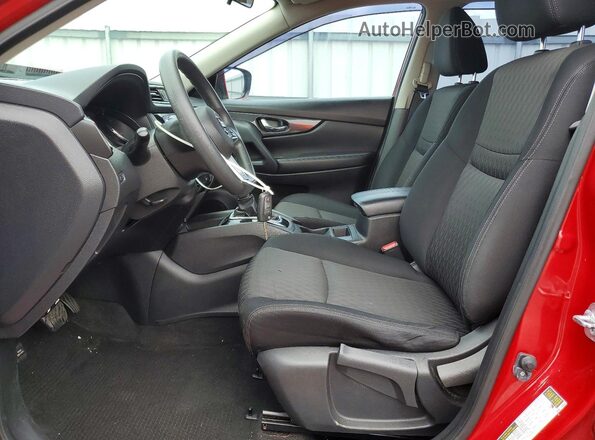 JN8AT2MV1HW261485 2017 NISSAN ROGUE Red Vista interior delantera