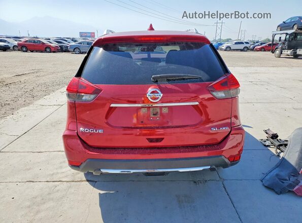 JN8AT2MV1HW261566 2017 NISSAN ROGUE Red Vista trasera