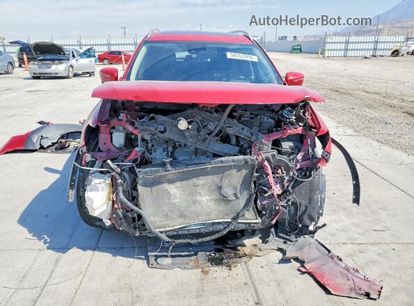JN8AT2MV1HW261566 2017 NISSAN ROGUE Red Vista frontal