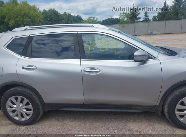 JN8AT2MV1HW262197 2017 NISSAN ROGUE Silver Rear interior view