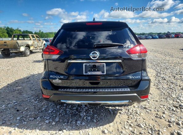 JN8AT2MV1JW303482 2018 NISSAN ROGUE Black Вид ззаду