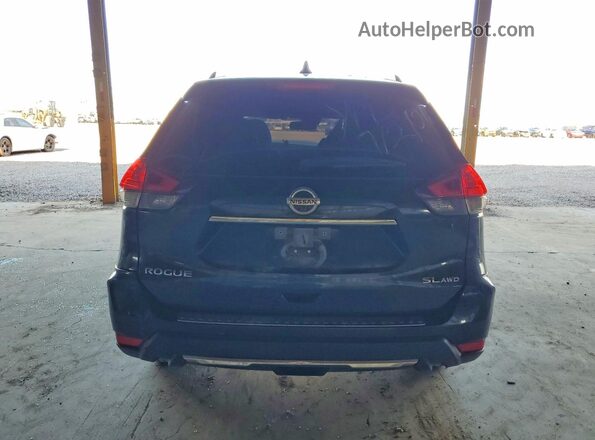 JN8AT2MV1JW326938 2018 NISSAN ROGUE Черный Вид сзади