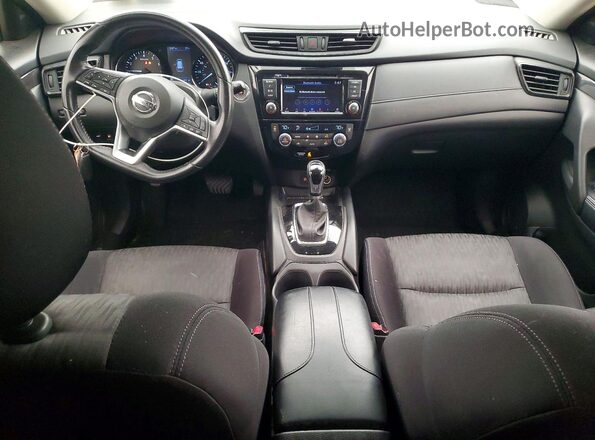 JN8AT2MV1KW373100 2019 NISSAN ROGUE White Widok deski rozdzielczej