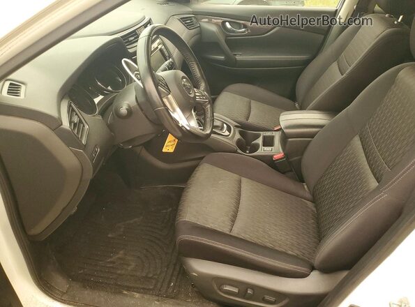 JN8AT2MV1KW373100 2019 NISSAN ROGUE White Widok wnętrza z przodu