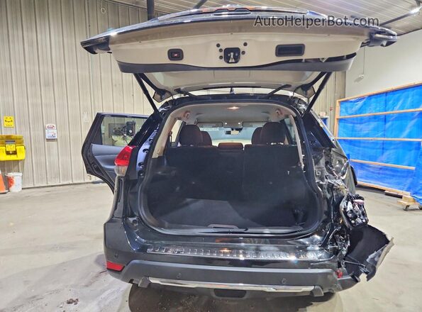 JN8AT2MV1KW380273 2019 NISSAN ROGUE Black Rear view