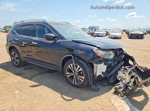 JN8AT2MV1KW399258 2019 NISSAN ROGUE Black წინა მარჯვენა