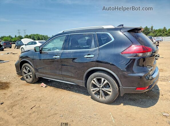 JN8AT2MV1KW399258 2019 NISSAN ROGUE Black უკანა მარცხენა