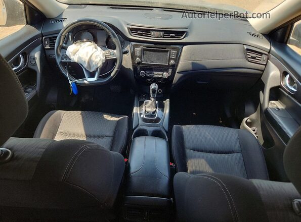 JN8AT2MV1KW399258 2019 NISSAN ROGUE Black წინა პანელის ხედი