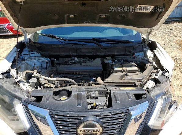 JN8AT2MV1KW400067 2019 NISSAN ROGUE White ძრავის განყოფილების ხედი