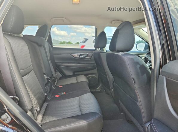 JN8AT2MV1LW105987 2020 NISSAN ROGUE Black Rear interior view