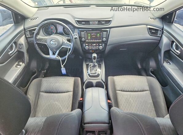 JN8AT2MV1LW105987 2020 NISSAN ROGUE Black Dashboard view