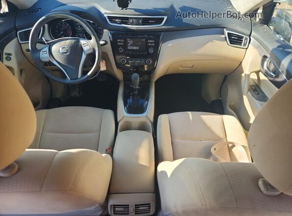 JN8AT2MV2GW154847 2016 NISSAN ROGUE Black Առջևի վահանակի տեսք