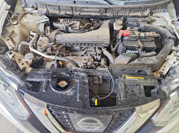 JN8AT2MV2HW022835 2017 NISSAN ROGUE White უკანა სალონის ხედი