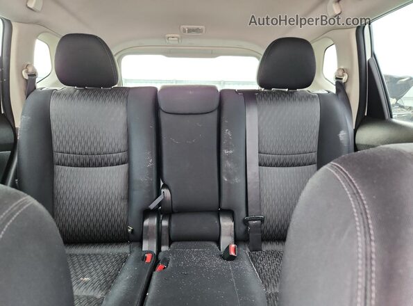 JN8AT2MV2HW023760 2017 NISSAN ROGUE White უკანა სავარძლების ხედი