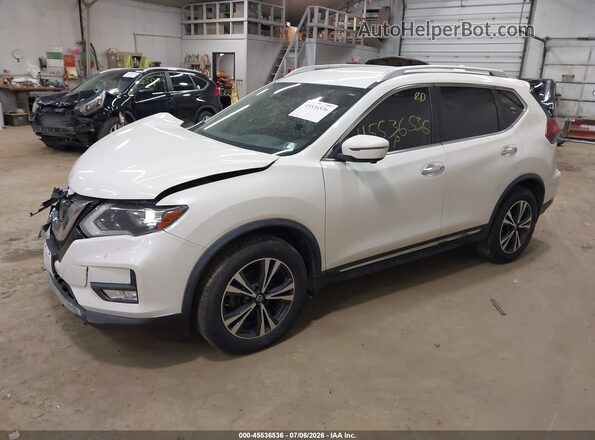 JN8AT2MV2JW322302 2018 NISSAN ROGUE White Передня ліва чверть