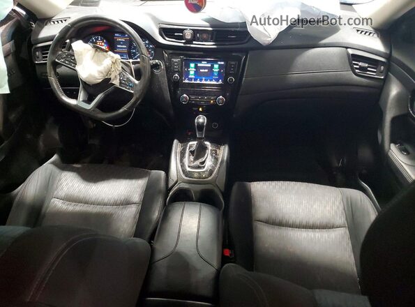 JN8AT2MV2KW394053 2019 NISSAN ROGUE Silver Առջևի վահանակի տեսք