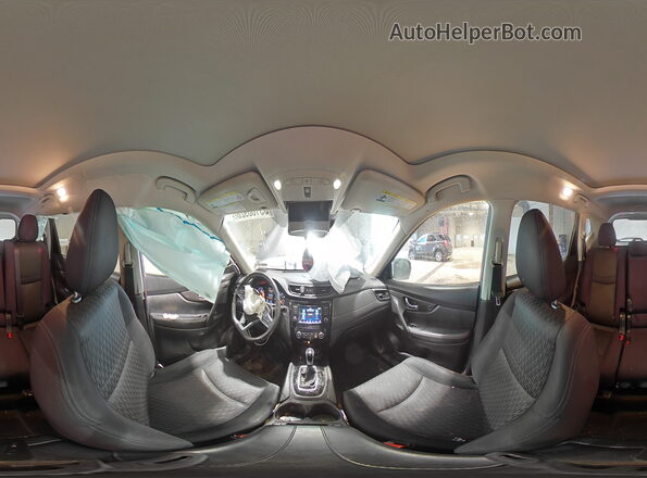 JN8AT2MV2KW394053 2019 NISSAN ROGUE Silver Սալոնի 360 աստիճան տեսք