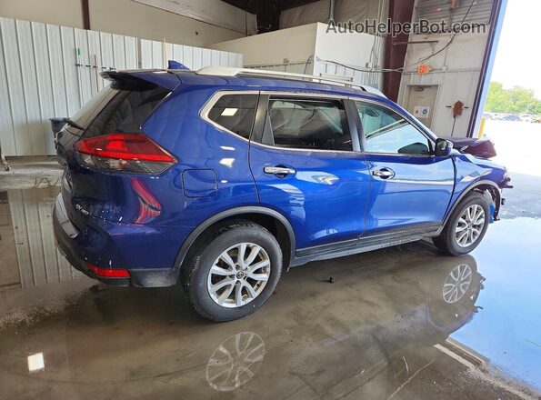 JN8AT2MV2LW104394 2020 NISSAN ROGUE Blue Rear right