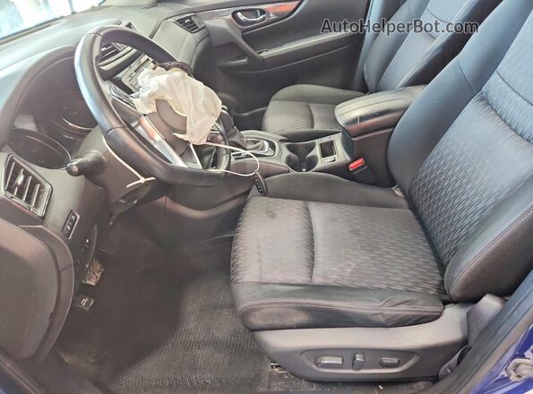 JN8AT2MV2LW104394 2020 NISSAN ROGUE Blue Front interior view