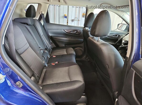 JN8AT2MV2LW104394 2020 NISSAN ROGUE Blue Rear seats view