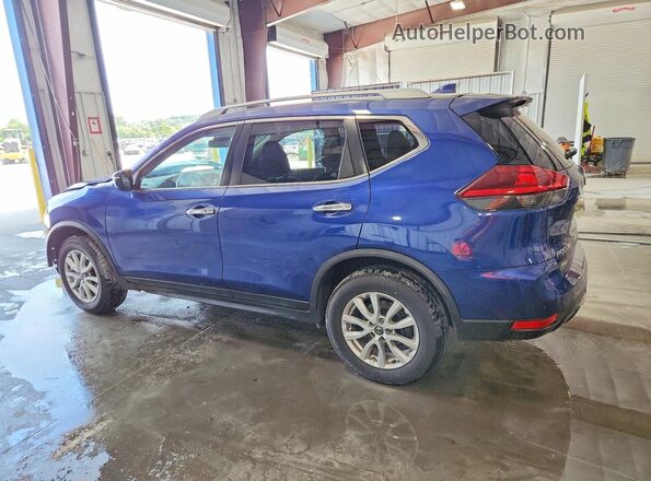 JN8AT2MV2LW104394 2020 NISSAN ROGUE Blue Rear left