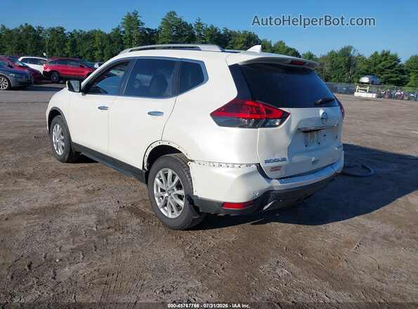 JN8AT2MV2LW111538 2020 NISSAN ROGUE Белый Задняя левая четверть
