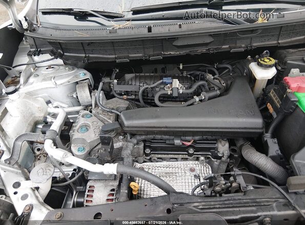 JN8AT2MV2LW136259 2020 NISSAN ROGUE Silver Rear view