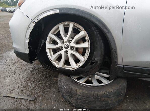 JN8AT2MV2LW136259 2020 NISSAN ROGUE Silver Front view
