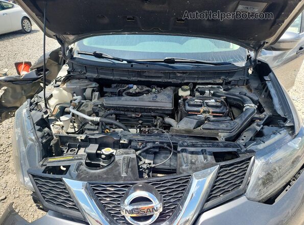 JN8AT2MV3GW134817 2016 NISSAN ROGUE Gray Rear interior view