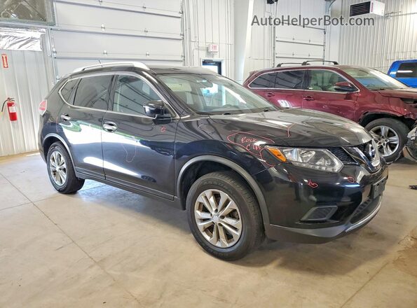 JN8AT2MV3GW151620 2016 NISSAN ROGUE Black Przód prawy