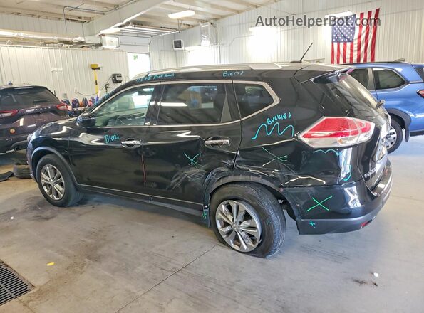 JN8AT2MV3GW151620 2016 NISSAN ROGUE Black Tył lewy