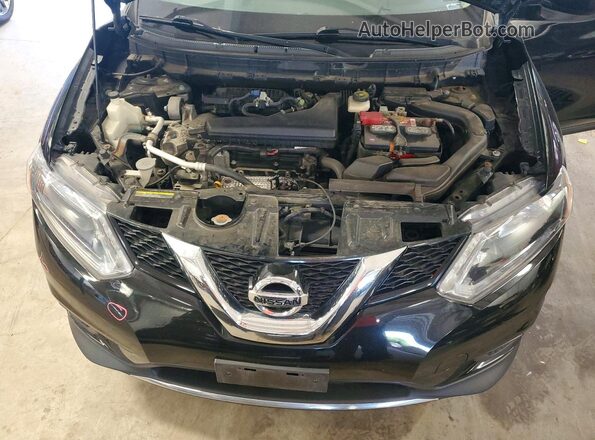 JN8AT2MV3GW151620 2016 NISSAN ROGUE Black Widok komory silnika